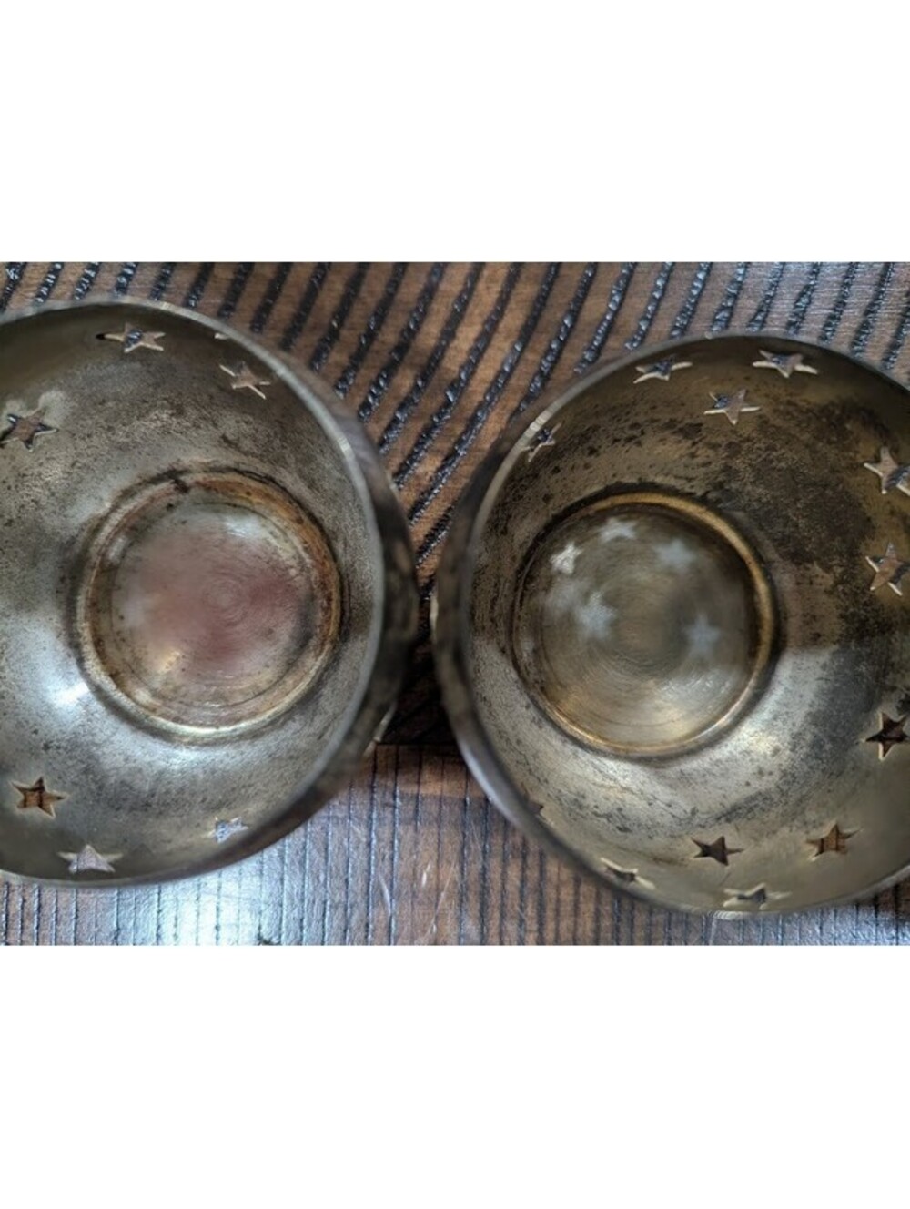 Celestial Votive Metal Star Tea Light Candle Holder - Picture 5 of 8